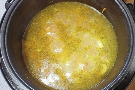 Куриный суп с фасолью: шаг 5