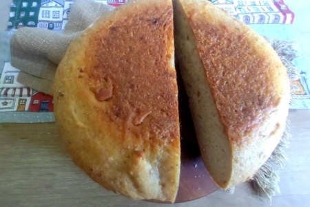 Хлеб в мультиварке с гороховой мукой #блюдосизюминкой: шаг 8
