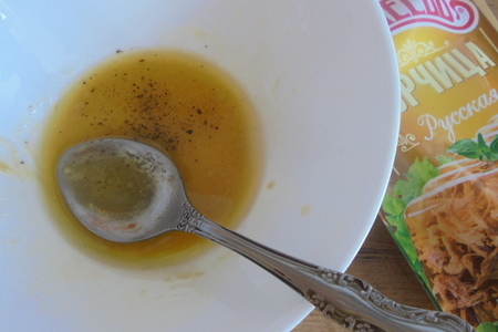 Салат из свежих овощей с медово-горчичной заправкой махеевъ #махеевъ: шаг 6