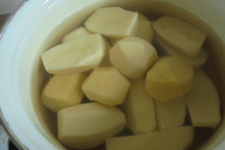 Запеченный картофель в горчичной соусе махеевъ с овощным салатом#махеевъ: шаг 1