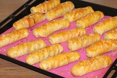 Хрустящие пирожки с жаренными кабачками “махеевъ” #махеевъ: шаг 18