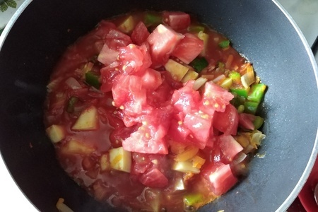 Томатно-овощной суп с лапшой "махеевъ" #махеевъ: шаг 10