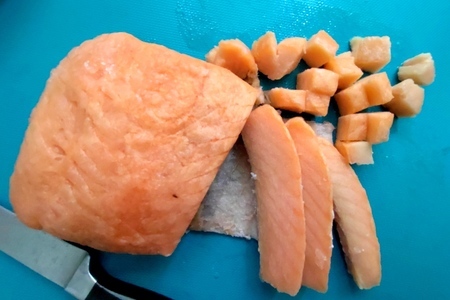 Рыбный пирог на томатном тесте "махеевъ" #махеевъ: шаг 9