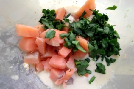 Рыбный пирог на томатном тесте "махеевъ" #махеевъ: шаг 12