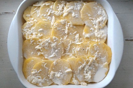 Картофельная запеканка с сыром: шаг 6
