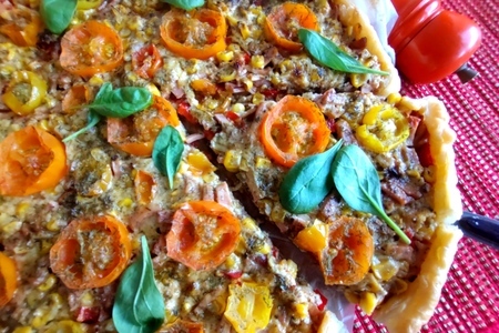 Пирог-пицца с овощами: шаг 17