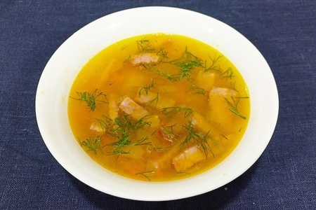 Гороховый суп с ветчиной: шаг 6