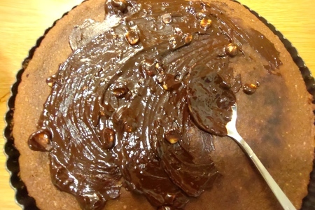 Шоколадный пирог под глазурью: шаг 11
