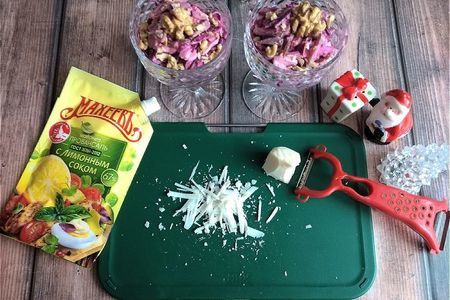 Махеевъ-ский салат для рождественских морозов: шаг 4