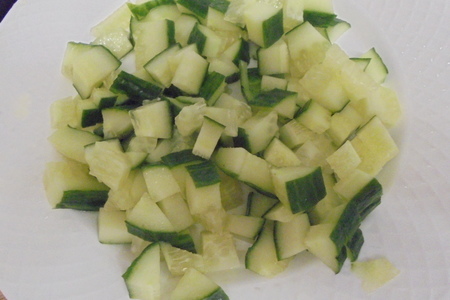 Салат с мидиями и овощами по махеевски: шаг 4