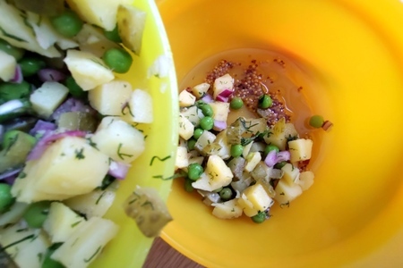 Картофельный салат постный и непостный: шаг 11