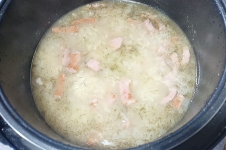 Полевой суп с колбасой в мультиварке: шаг 4