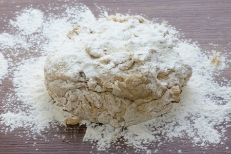 Домашний хлеб в из двух видов муки: шаг 4