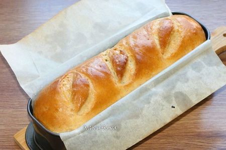Домашний хлеб в из двух видов муки: шаг 12