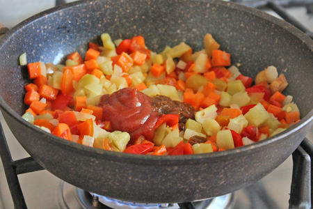 Постное овощное рагу с фасолью : шаг 6