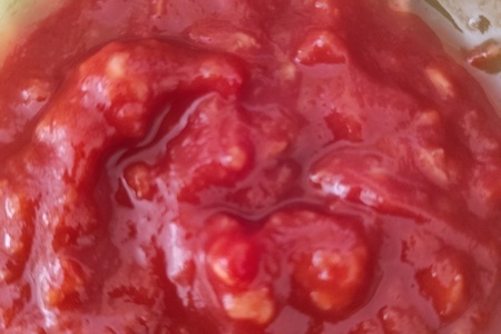 Стейк из краснокочанной капусты с томатоми: шаг 2