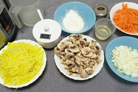 Постная картофеле-грибная запеканка — рецепт в мультиварке: шаг 2