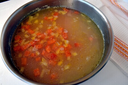 Чечевичный суп с оливками: шаг 4