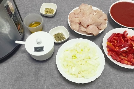 Каччиаторе курица по-итальянски — рецепт ужина в мультиварке: шаг 2