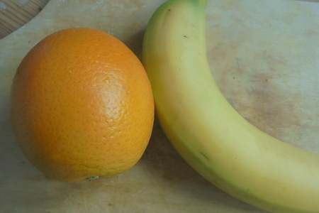 Молочная пшенная каша с апельсином и бананом: шаг 4