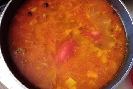 Томатный суп с рисом #махеевъ: шаг 11