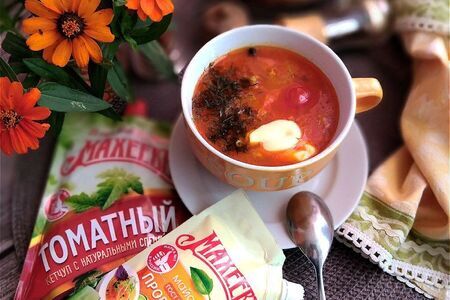 Томатный суп с рисом #махеевъ: шаг 12