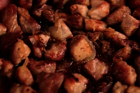 Жареная картошка с мясом в соусе кочудян: шаг 5