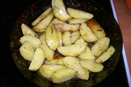 Баранина с фасолью и овощами в горшочках: шаг 3