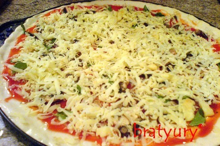 Пицца "маргарита" в семейном прочтении: шаг 5