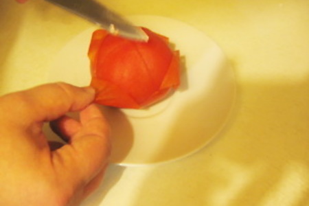 Скумбрия, жаренная с помидорами: шаг 4