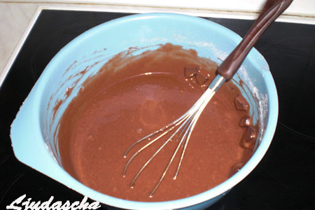 Шоколадные специальные маффины: шаг 2