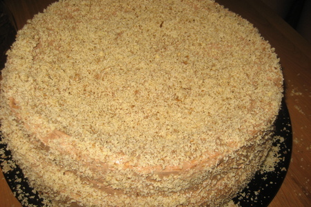 Торт бисквитный обычный: шаг 7