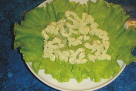 Салат из брокколи и крабового мяса: шаг 4
