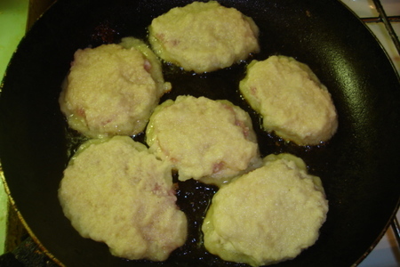 Картофельные блины с мясом: шаг 1
