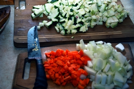 Грудка барашка с овощами: шаг 5