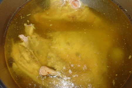 Суп с щавелем и сливочным сыром   .: шаг 1