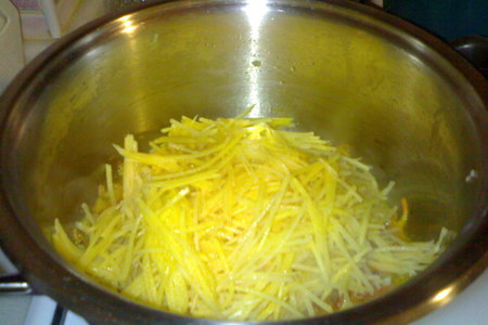 Нежный грибной крем-суп (желтенький): шаг 2