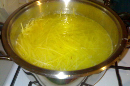 Нежный грибной крем-суп (желтенький): шаг 3