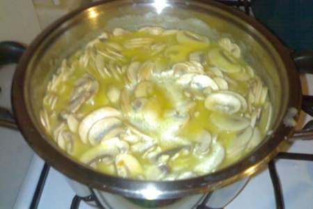 Нежный грибной крем-суп (желтенький): шаг 5