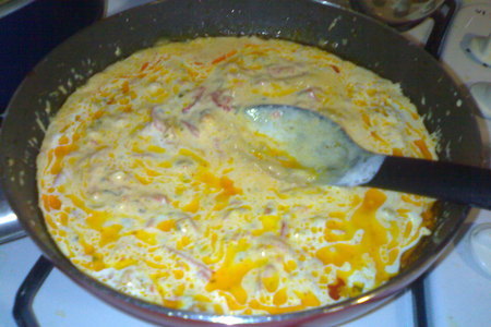 Кремово-овощной соус для макарон: шаг 5