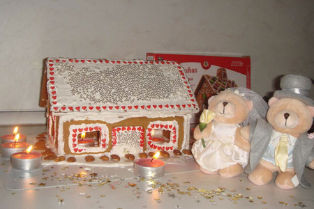 Сказочный домик для влюблённых..:) на рождество: шаг 5