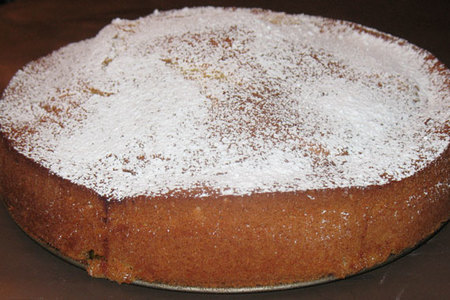 Пирог с ванильными персиками: шаг 1