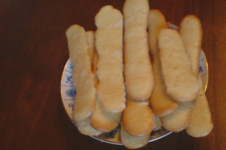 Савоярди (savoiardi) - бисквитное печенье: шаг 4