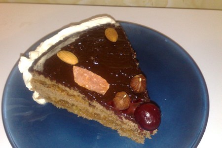 Медово- шоколадный тортик (быстрый): шаг 3