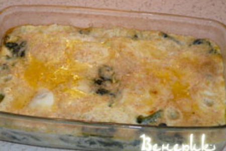 Яйца со шпинатом в кремовом соусе. не очень быстрый, но очень  вкусный завтрак - 2.: шаг 6