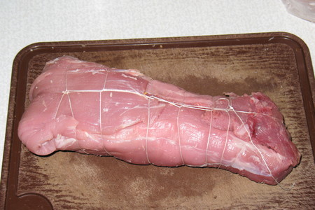Фаршированная запеченная свиная вырезка.: шаг 4