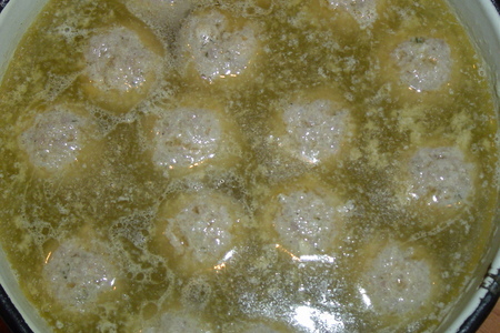 Суп грибной с фрикадельками: шаг 4