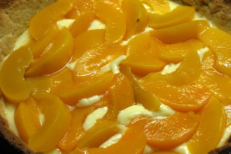 Персиковый пирог из песочно-лимонного теста: шаг 4