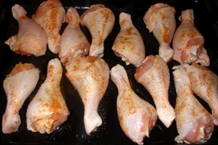 Куриные голени в пивном маринаде: шаг 2