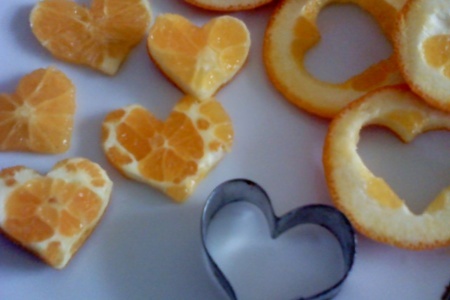 Оранжевая любовь (к дню святого валентина): шаг 3